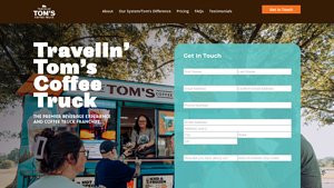 Travelin' Tom's Coffee Truck - Mobile Franchise Opportunity