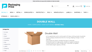 Packaging Price - Heavy-Duty Corrugated Boxes