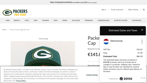 Packers Pro Shop - Green Bay Packers G Logo Noggin Boss Cap