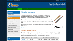 Packless - Vibration Absorbers