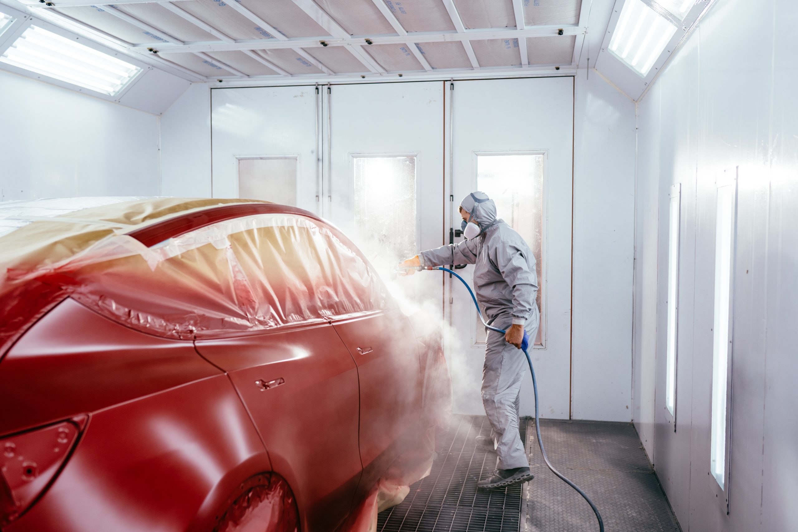 An application scenario or product detail of paint booth paint - Image 2