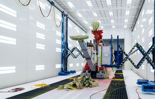 An application scenario or product detail of paint booth paint - Image 12