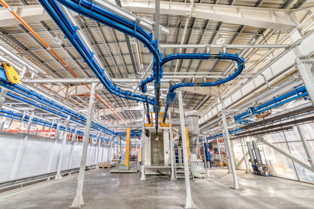 An application scenario or product detail of paint conveyor systems - Image 2