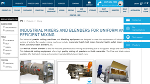 Palamatic Process - Industrial Mixers and Blenders