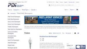 Palay Display - Articulated Series Male Mannequin