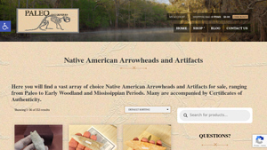 Paleo Enterprises - Authentic Native American Artifacts