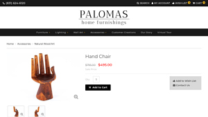 Palomas Carmel - Hand Chair