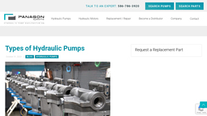 Panagon Systems - Hydraulic Pumps Overview