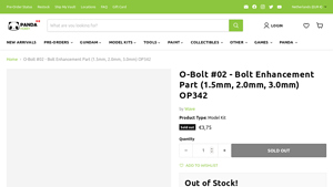 Panda Hobby - O-Bolt #02 Enhancement Part