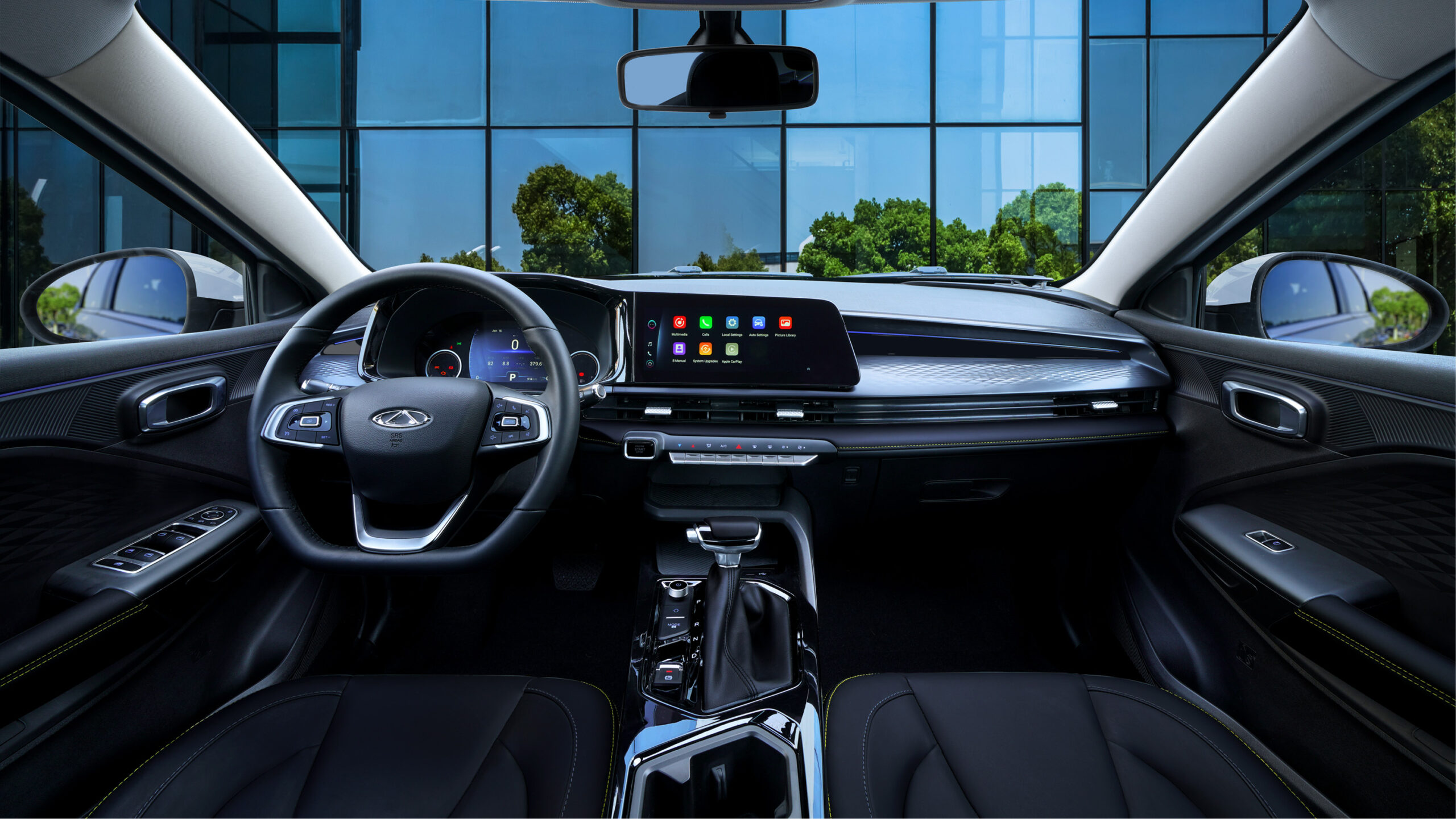 An application scenario or product detail of pantalla para chery tiggo 2 with frame - Image 15