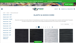 Paracord Planet - Elastic & Shock Cords