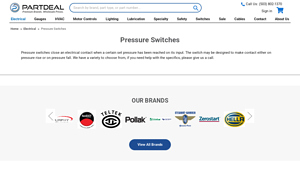 PartDeal - Pressure Switches