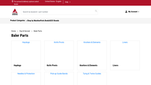 AGCO - Baler Parts