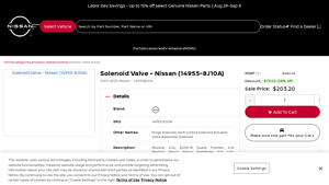 Nissan - Solenoid Valve