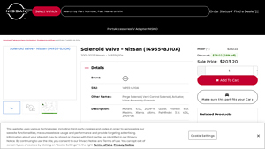 Nissan - Solenoid Valve
