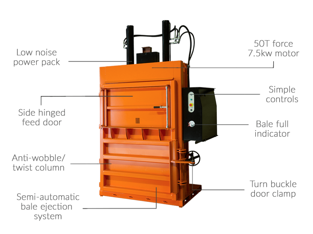An application scenario or product detail of parts of a baler - Image 5