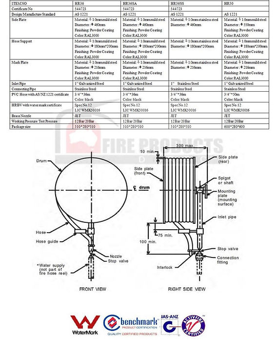 An application scenario or product detail of parts of a hose reel - Image 17