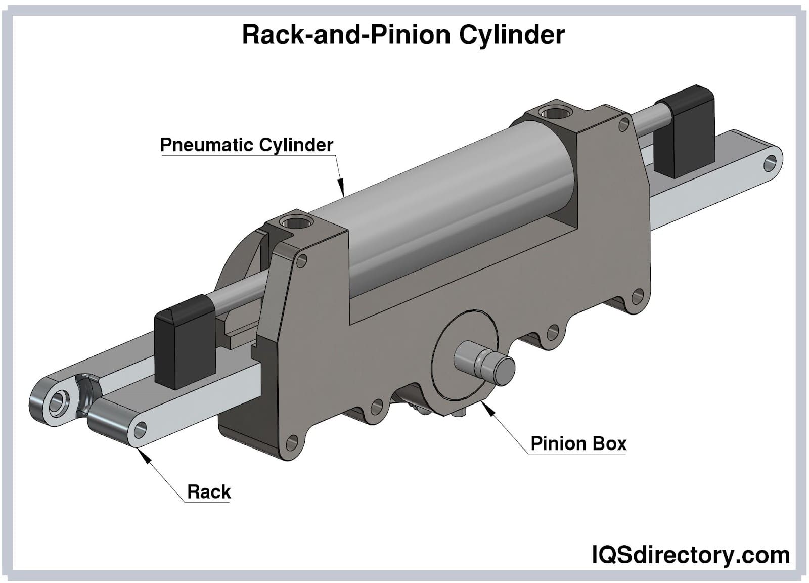 An application scenario or product detail of parts of a pneumatic cylinder - Image 13
