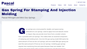Pascal Engineering - Gas Springs