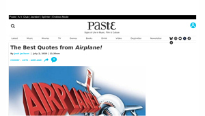Paste Magazine - Airplane!