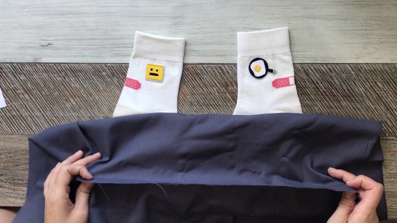 An application scenario or product detail of patches on socks - Image 5
