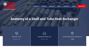 Patriot Bolt - Shell and Tube Heat Exchangers