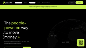 Screenshot of Paxful | Leading Peer-to-Peer Crypto Marketplace Worldwide