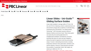 PBC Linear - Uni-Guide™ Gliding Surface Guides