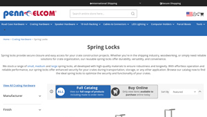 Penn Elcom - Durable Spring Locks