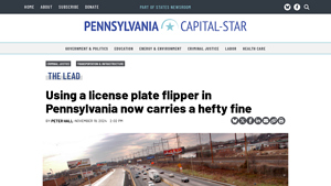 Penn Capital - License Plate Flipper Fines