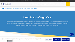 Penske - Used Toyota Cargo Vans