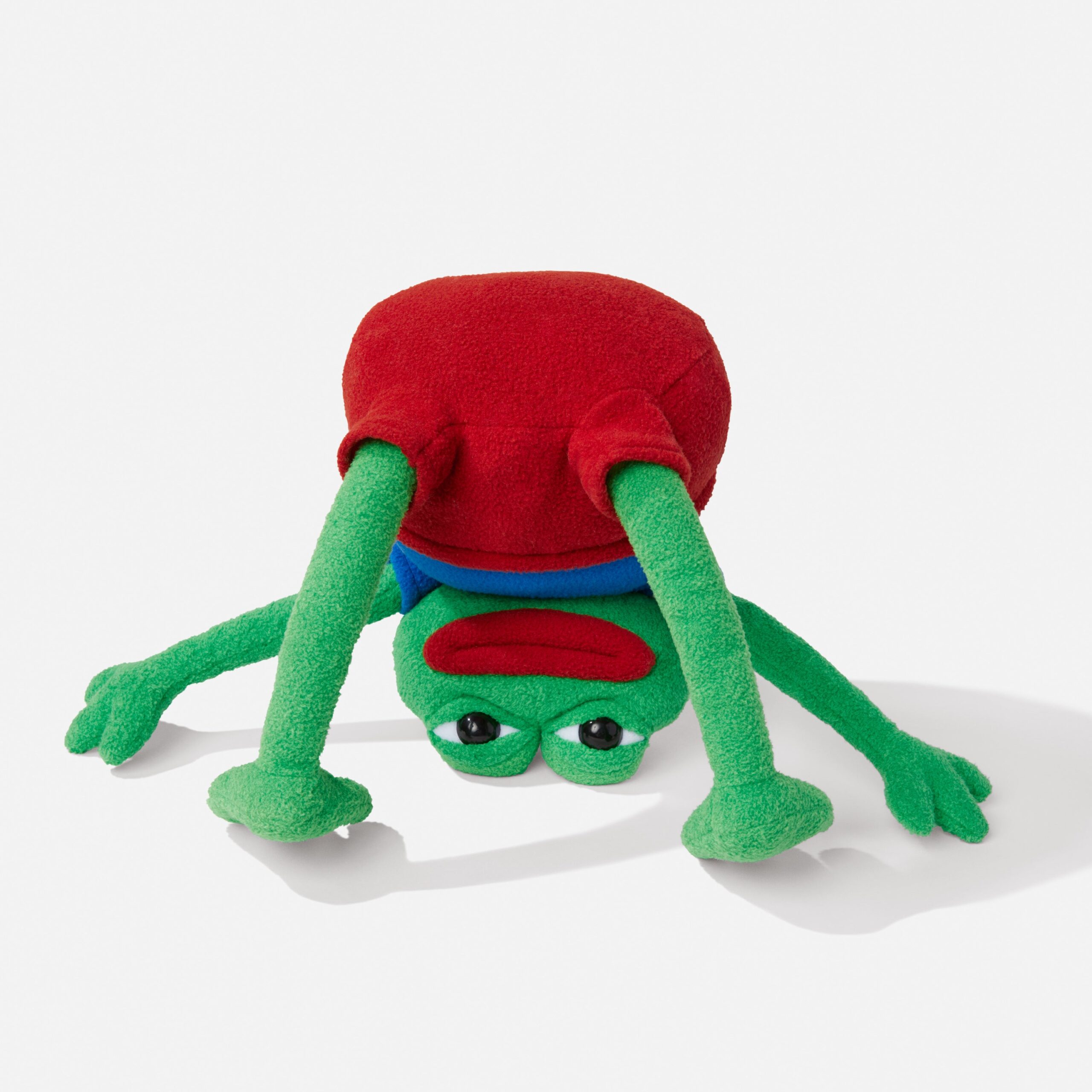 An application scenario or product detail of pepe the frog plush - Image 7