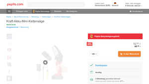 KrafTech - Kraft-Akku-Mini-Kettensäge