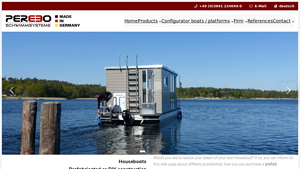 Perebo - Mobile Prefab Houseboats