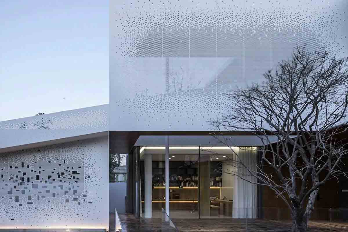 An application scenario or product detail of perforated facade - Image 8