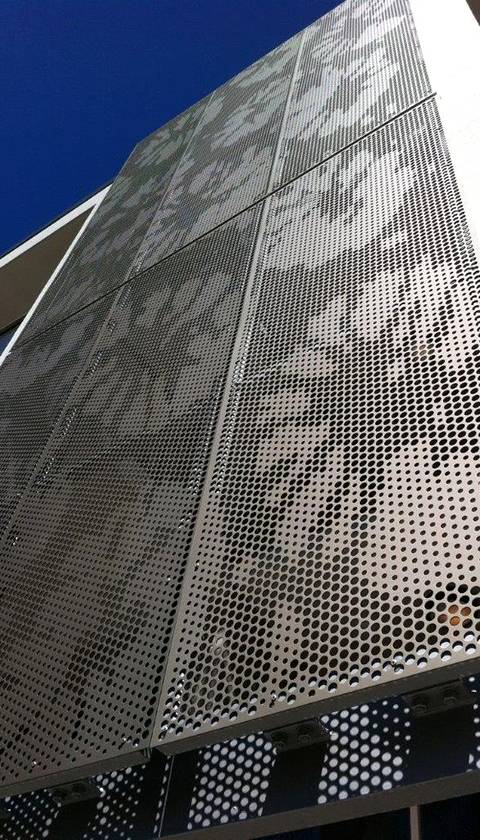 An application scenario or product detail of perforated facade - Image 21