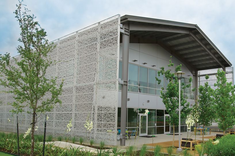 An application scenario or product detail of perforated facade - Image 22