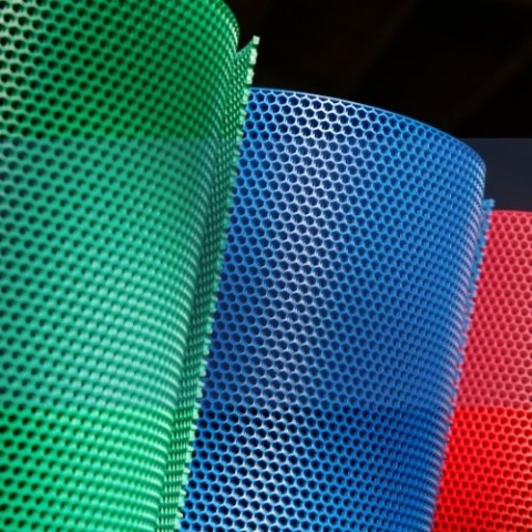 An application scenario or product detail of perforated plastic sheet material - Image 9
