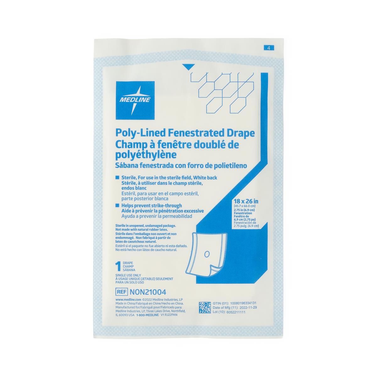 An application scenario or product detail of perineal fenestrated drape - Image 9