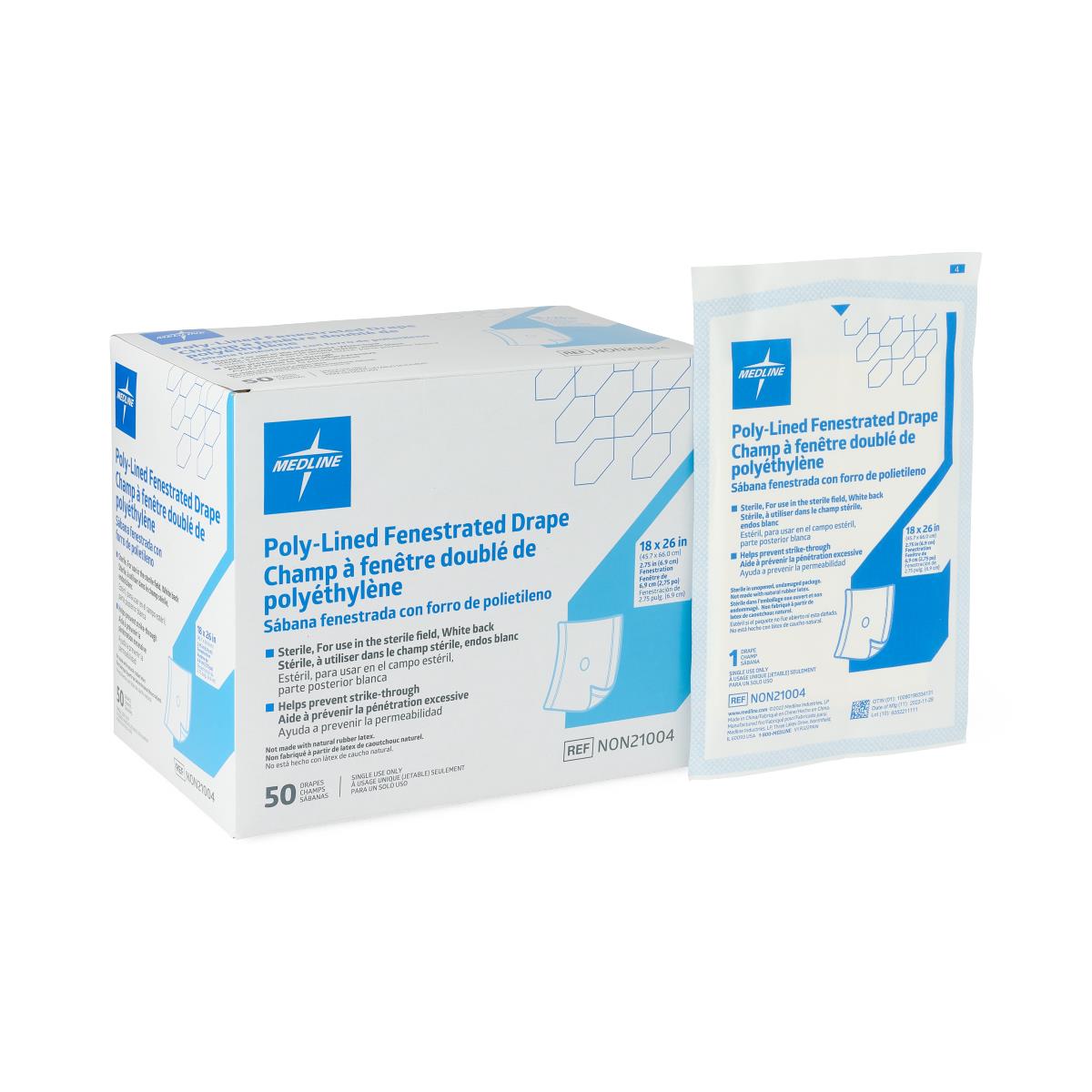 An application scenario or product detail of perineal fenestrated drape - Image 17