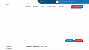 PerMix - Industrial Powder Mixers