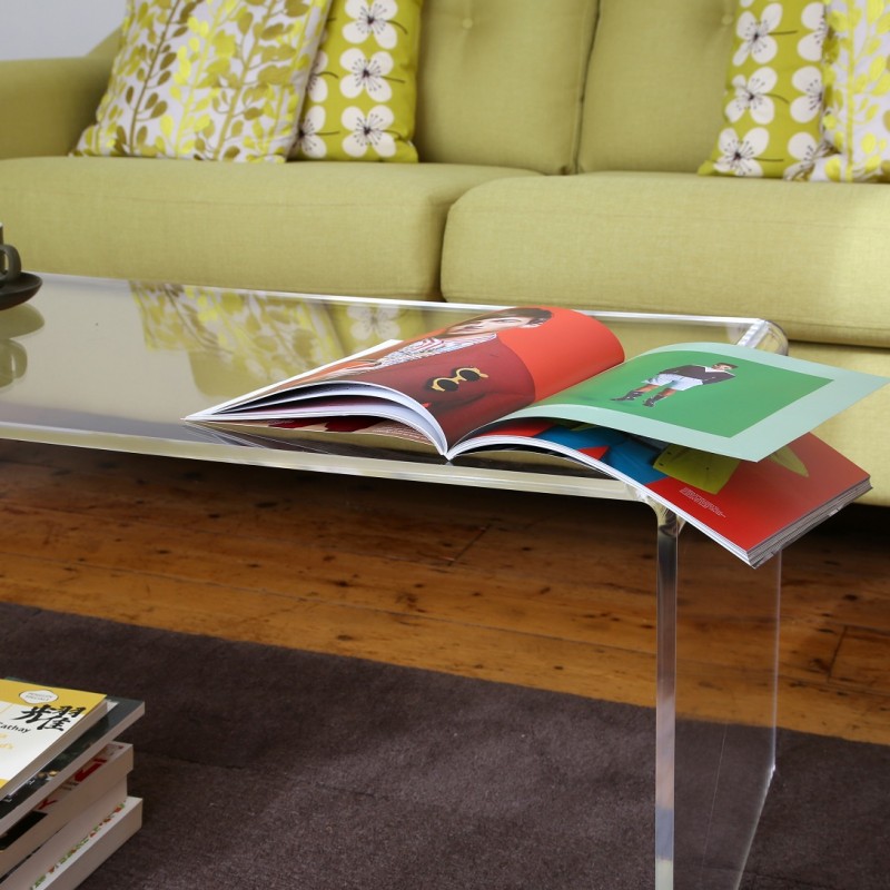 An application scenario or product detail of perspex coffee table - Image 7