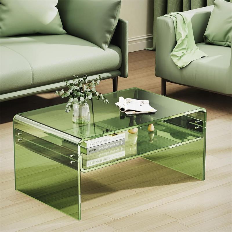 An application scenario or product detail of perspex coffee table - Image 10