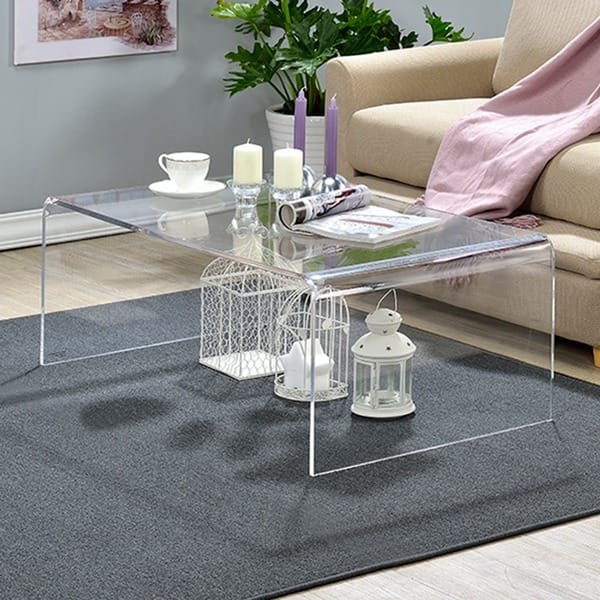 An application scenario or product detail of perspex coffee table - Image 16