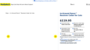 PetSafe® - In-Ground Fence™ Receiver Collar for Cats