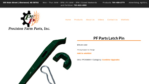 John Deere - PF Parts Latch Pin