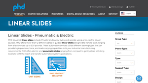 PHD - Powered Linear Slides