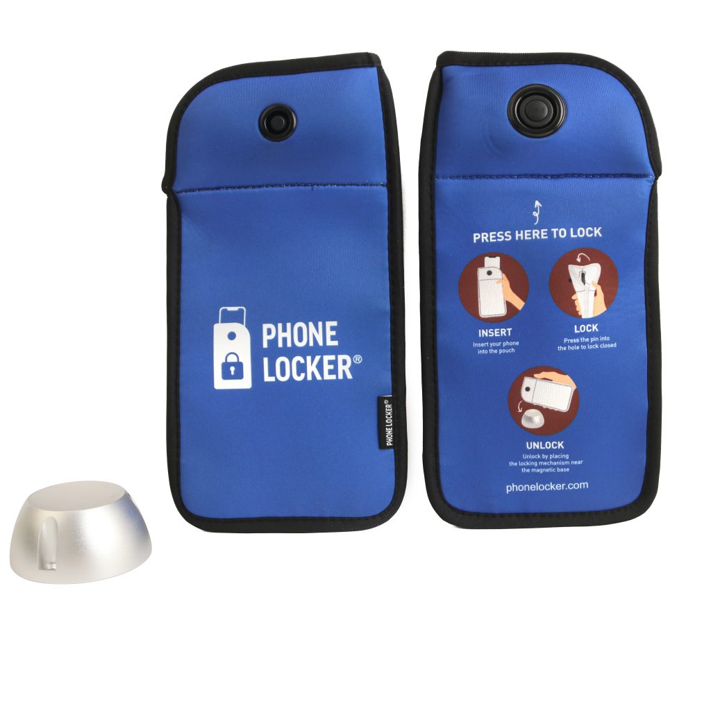 An application scenario or product detail of phone pouch lock up - Image 1