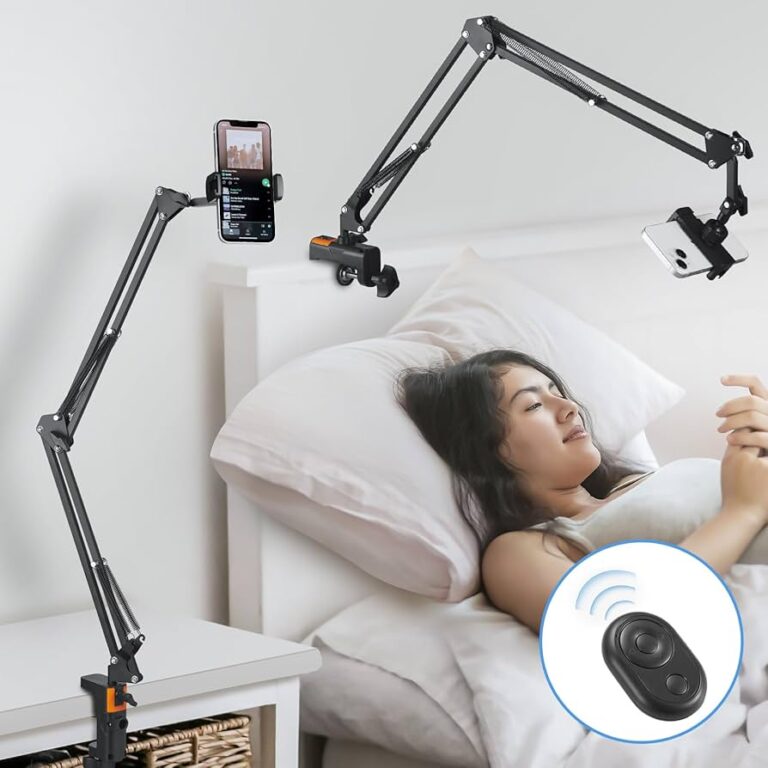 Featured image for the phone stand for bed guide