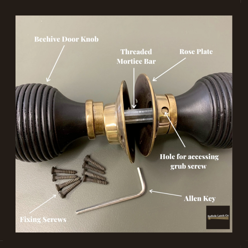 An application scenario or product detail of pieces of a door knob - Image 15